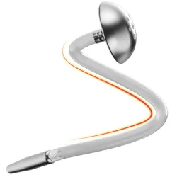 UrethralPlay Plug percé Jet Shower 20.5 cm - Diamètre 7mm
